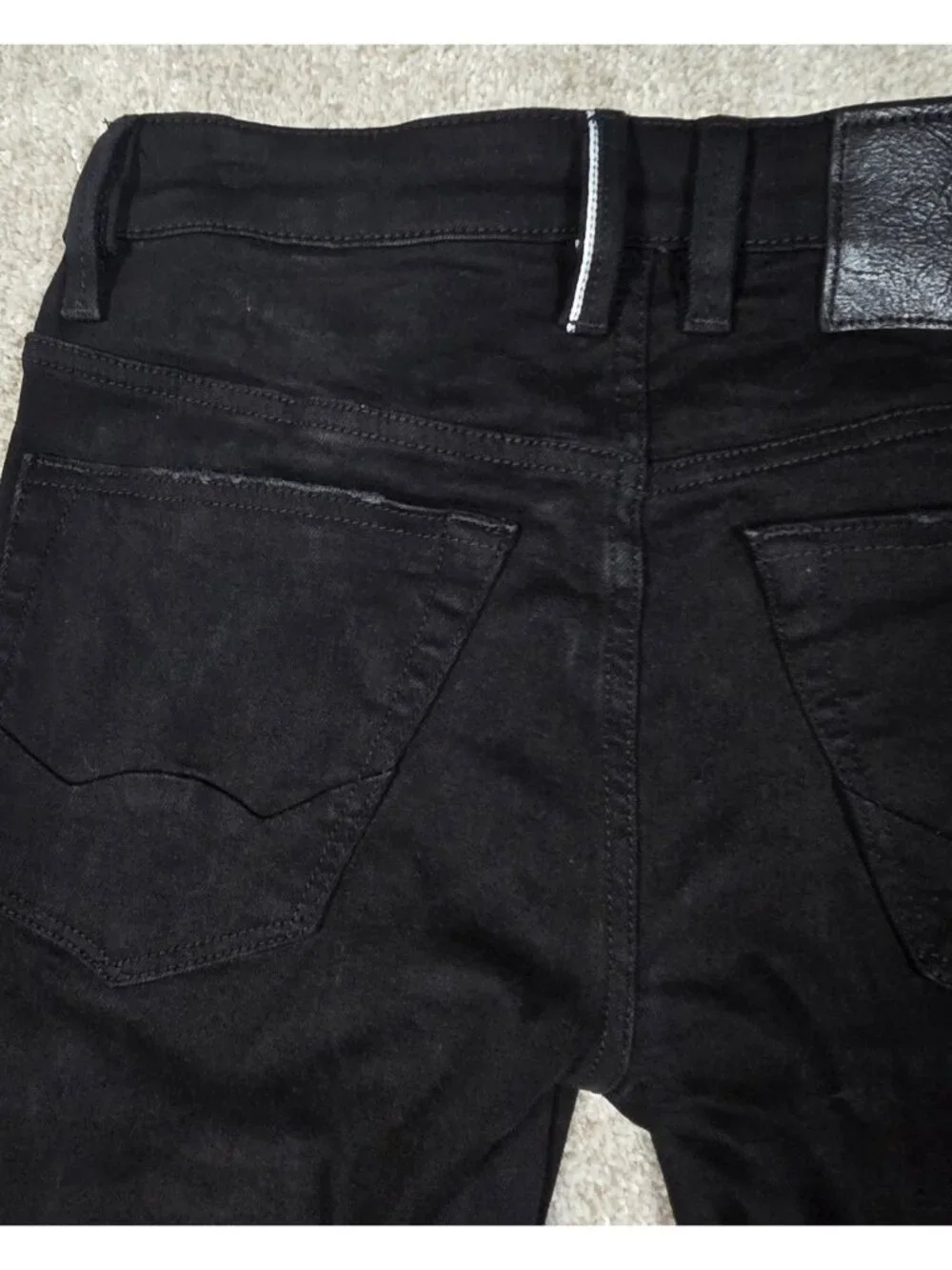 Cult of Individuality Jeans Punk Super Skinny Studded 622A1-SSO4V Black 30x32